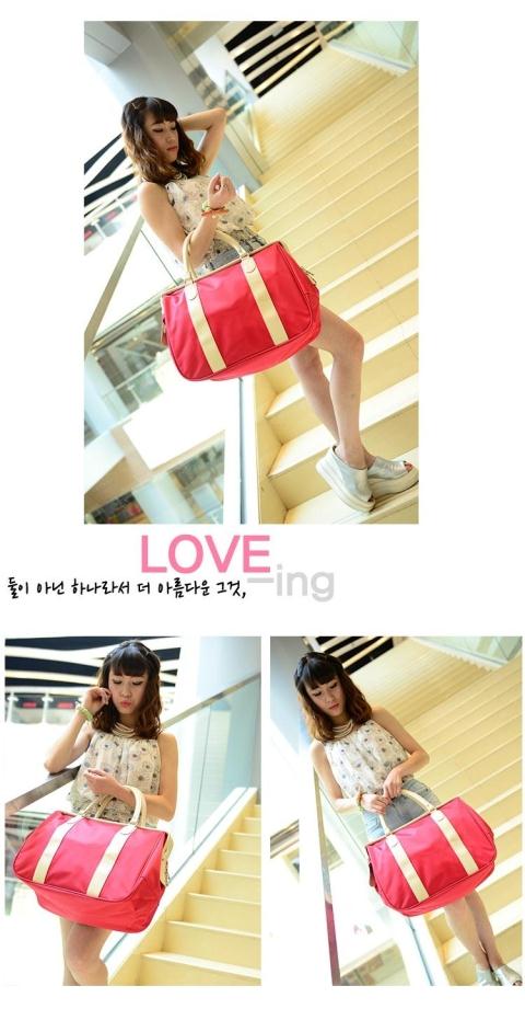 Túi du lịch nữ túi xách công suất lớn túi ngắn khoảng cách nữ túi du lịch du lịch nội trú bag Hàn Quốc phiên bản của thủy triều túi du lịch túi du lịch cao cấp