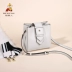 Scarecrow nữ túi bucket bag 2020 túi đeo vai mới Phiên bản Hàn Quốc của xu hướng hoang dã phổ biến rộng rãi túi đeo vai nhỏ - Túi xách nữ