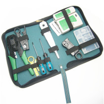 Promotional computer Crystal Head RJ45 RJ11 network repair kit crimping pliers household screwdriver wire Finder