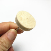 Electric grinding grinding accessories wool head handle felt polishing wheel T-type grinding 3X25MM Rod feed polishing wax