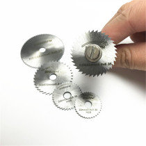 High-speed steel circular saw blade mini electric mill accessories sliced wood cutting blade woodworking 6-piece saw blade