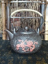 Rock Clay Ming Fire Teapot Health Care Sky Gas Stove Burning Hydropower Pottery Stove Cooking Tea Instrumental Tiliang Long Handle Tea Pottery Pot