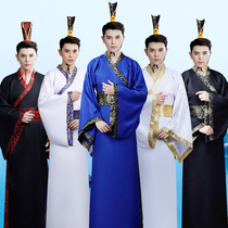Ancient costume male chivalrous costume scholar chivalrous Hanfu photo studio photo warrior costume martial arts film and television performance talent annual meeting