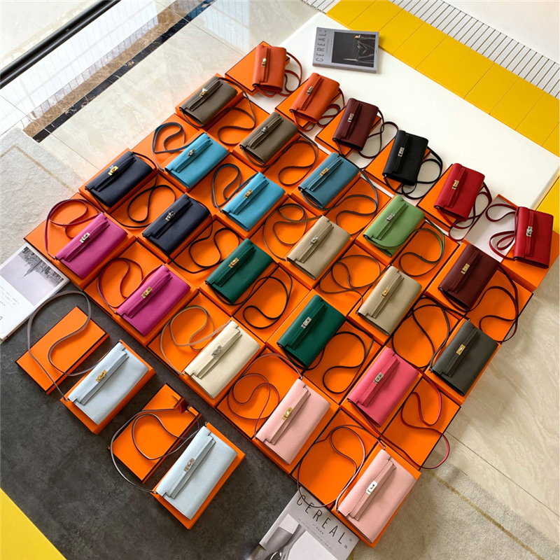 2025 New to Go Kelly Bag Women's Mini Clutch Bag Woc Wallet Genuine Leather Shoulder Crossbody Underarm Small Bag 2025 New to Go Kelly Bag Women's Mini Clutch Bag Woc Wallet Genuine Leather Shoulder Crossbody Underarm Small Bag