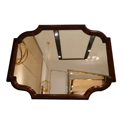St. Donna American light luxury classic hot-selling walnut bedroom solid wood decorative mirror new American simplicity