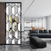 Entry Light Extravaganza Minimalist Modern Nordic Living Room Screen Partition Glass Light Transmission Decorative Bedroom Shelter Move Genguan