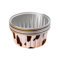 Baked egg tinfoil box special plate roasted round small disposable household aluminum foil air fryer bowl egg tart oven