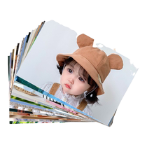 Fuji Photo Develop print develop and post the 6-inch 5 photos in the mobile phone in business plastic packaging to make a photo album