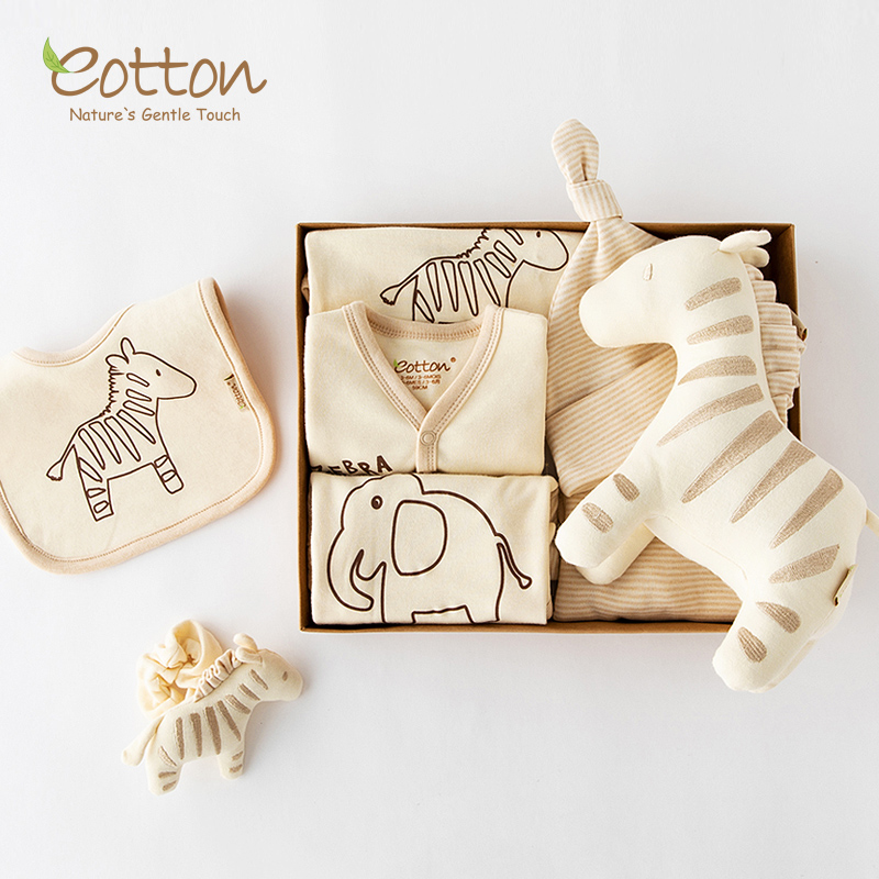 Newborn Baby Clothes Cotton Newborn Gift Box Newborn Baby Supplies Summer Set Gift Full Moon Gift