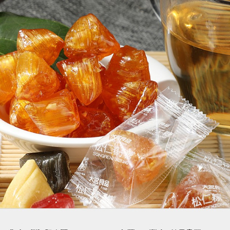 Suzhou Terfic Nutrition Pine Nuts Sugar Triangle Sugar 500g Bulk Confectionery Delight with Hard Sugar Mint Sugar Zero Foods