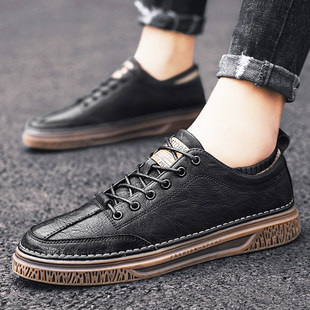 Demi-season trend universal black warm sneakers for leisure, Korean style, 2022 collection