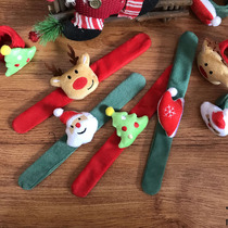 Christmas Snap Ring Hand Rings Plush Creative Cartoon Adornment Children Cute Little Gift Gift Slapping Laps Women