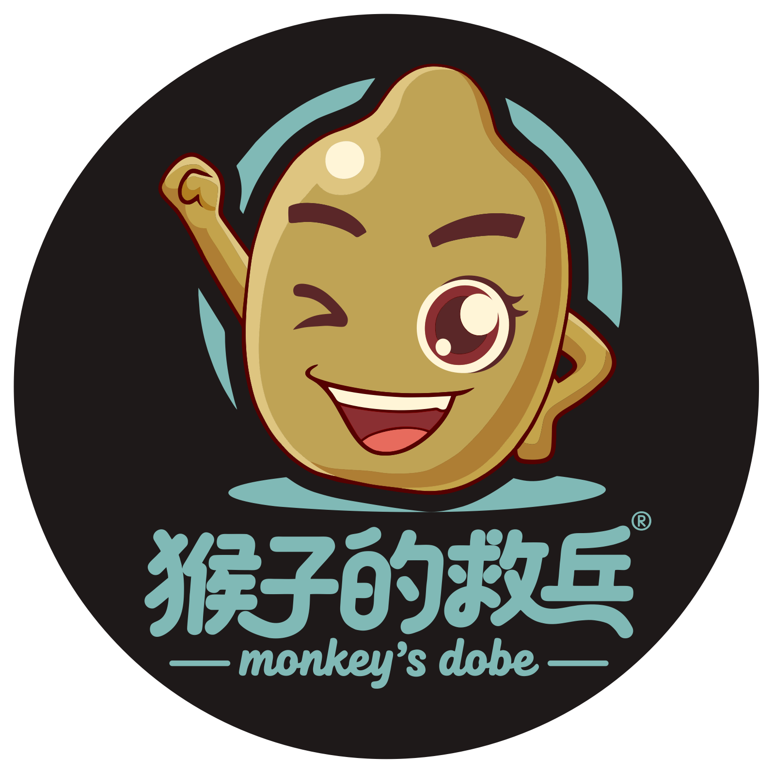 猴子的救兵猕猴桃企业店的LOGO