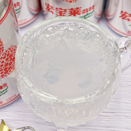 宏宝莱 Университетский напиток со вкусом личика 330 мл*6 бутылок Jilin Siping.