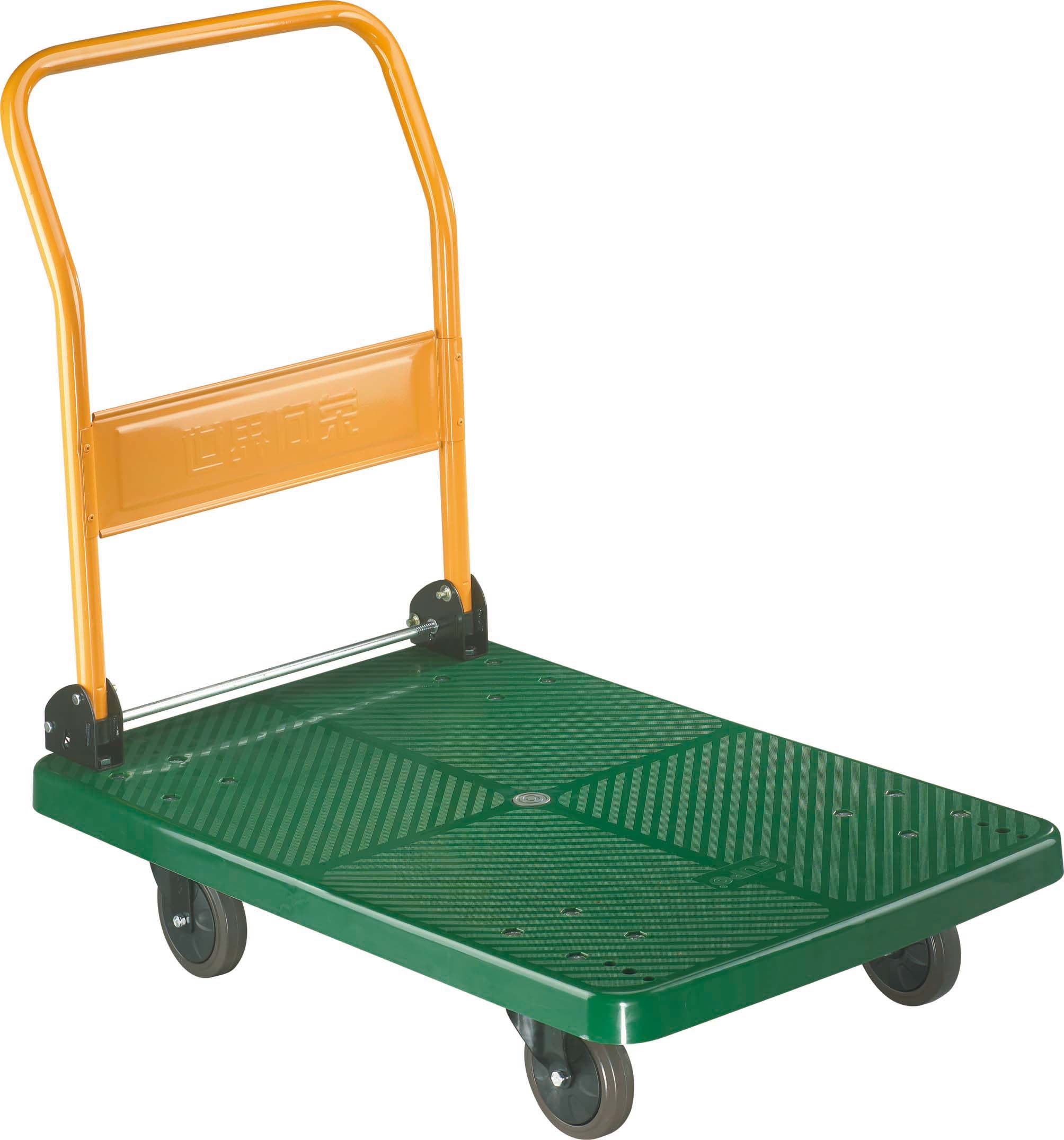 SUPO Xiangrong power trolley 150kg 300kg hotel mute folding flatbed truck pull truck