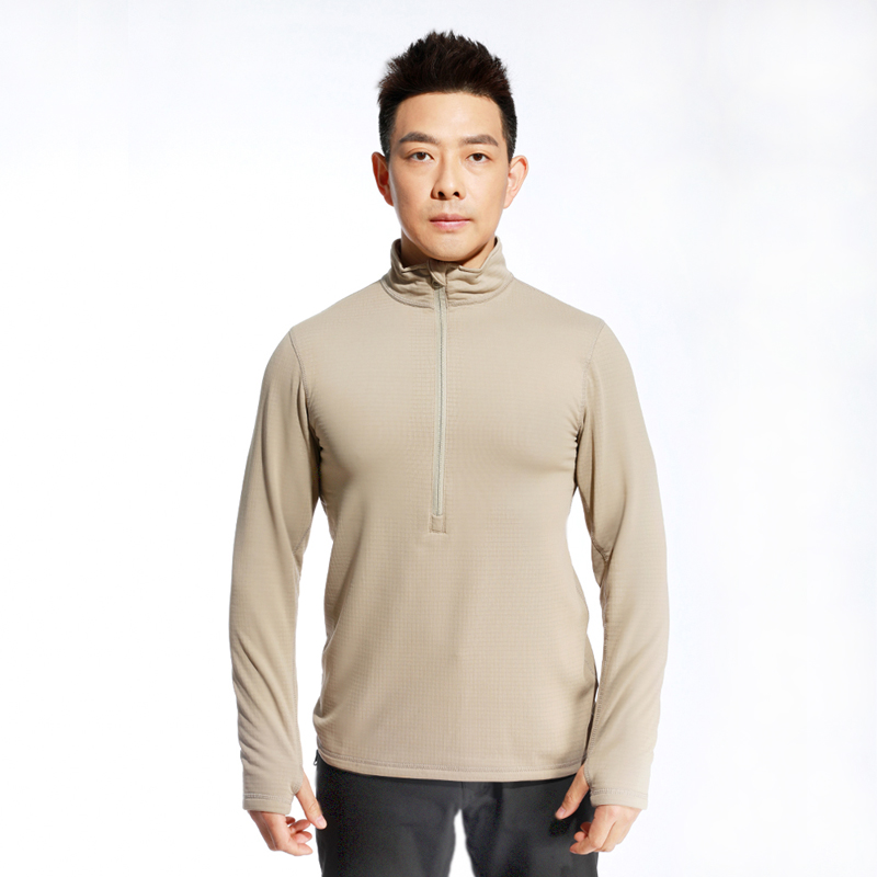 Condor autumn winter outdoor sports professional training L2 light and soft warm grip with long sleeve T-shirt hygroscopic perspiration-Taobao