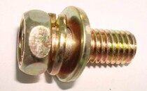 External hexagon three combination screw hexagon screw with color M5X8-M5X30