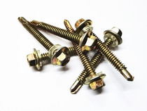 Hexagon self-tapping self-drilling iron plated self-tapping self-drilling hexagon Huasii Hongting brand 5 5x19-5 5x75