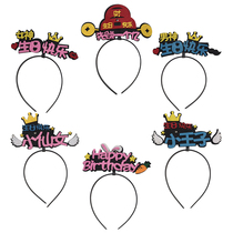 Xiaohong book net Red nightclub funny birthday glowing hair hoop male god goddess little fairy birthday decoration photo props