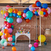 10-inch Alight visits the US balloon wedding balloon wedding birthday party thickened imported latex balloon multi-color selection