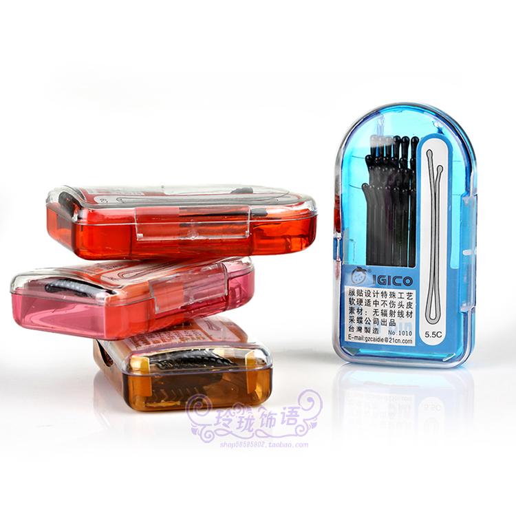 Đài Loan hộp bướm không thả sơn đen từ clip kẹp tóc kẹp đầu clip phụ kiện tóc Liu Haifa chuck tóc cung cấp trâm cài tóc đơn giản