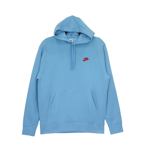 ເສື້ອຍືດຜູ້ຊາຍ Nike/Nike ດູໃບໄມ້ລົ່ນແລະລະດູຫນາວ velvet ວ່າງ pullover hooded sweatshirt BV2654-499AC2