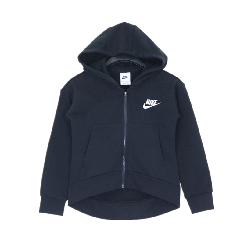 [Официально] Nike девочки плюс бархатная спортивная куртка для отдыха DC7118-010 AC