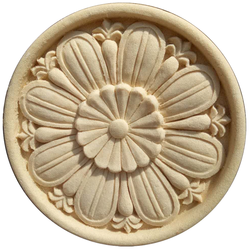 Custom Sandstone Villa Exterior Wall Sculpture Flower Decoration Eurostyle Outdoor Water Jet Relief Wall-mounted Spray Water View Wall Flower Board-Taobao