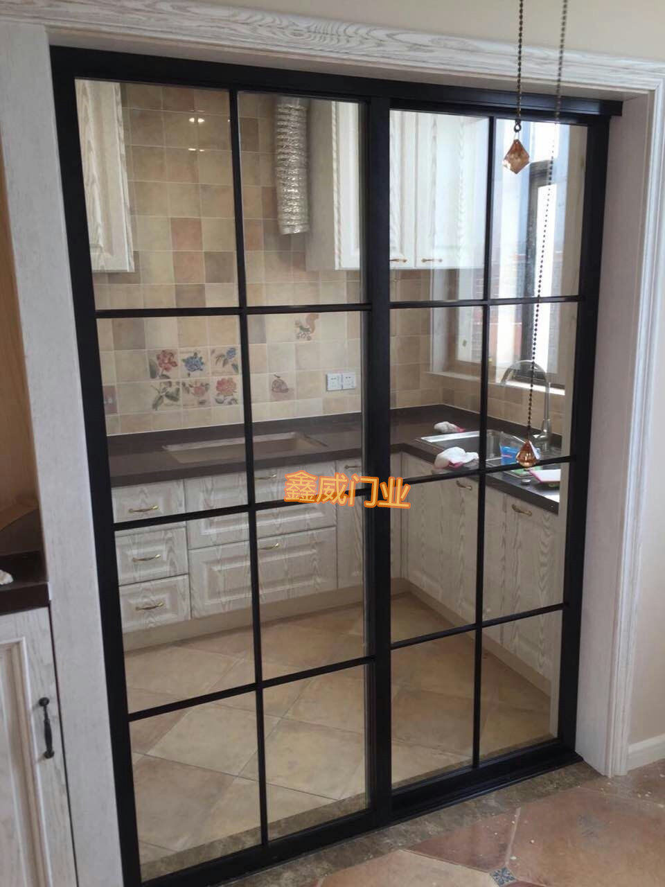 Explosive custom living room balcony kitchen sliding door partition sliding door split glass sliding door tempered glass sliding door