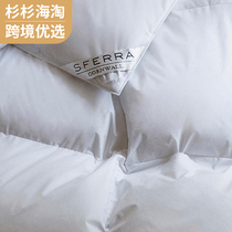 Haitao Italian luxury brand SFERRA Cornwall Canada White Goose Down Duvet 900