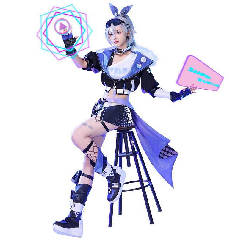 银狼cos服测评!三分妄想崩坏星穹铁道COS套装值不值得入手?_Cosplay女装_淘宝游戏网