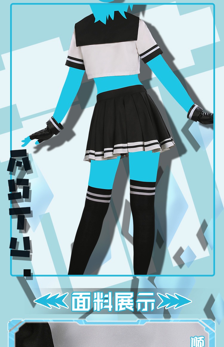 Ba điểm cos 凹凸 凹凸 thế giới cos An Li Jie jk đồng phục thủy thủ phù hợp với anime cosplay trang phục nữ đầm cosplay