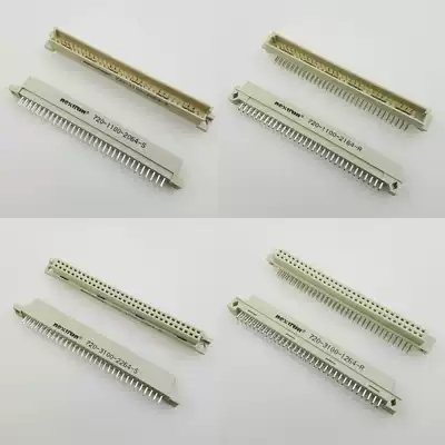 Nextron Taiwan Zhengling Seiko 2 54mm board to board connector 2 rows 64 pin European socket 264 gold plated