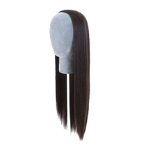 Hanfu wig style real hair half wig customized costume stage performance wig set invisible traceless real hair extensions