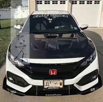 Honda 16 Civic car modified carbon fiber cover Civic tenth generation Civic opening cover new Civic resin cover