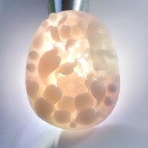 Natural new Nanyang Yuyan Yuba Pink and Tilili Ice Pearl Pearl Rock Decoration