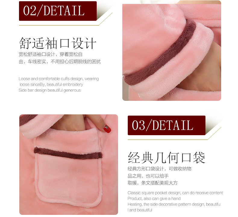 Áo choàng tắm mùa đông nữ flannel áo choàng nam dày đôi áo choàng san hô lông cừu dài tay áo choàng tắm XL dịch vụ nhà áo ngủ nam