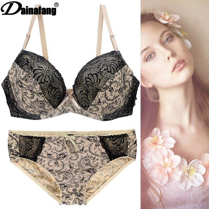 Large Size Bra Set for Foreign Trade, Printed Lace Lingerie Set, Dunhuang Amazon Hot-Selling Cross-Border Lingerie Bra Large Size Bra Set for Foreign Trade, Printed Lace Lingerie Set, Dunhuang Amazon Hot-Selling Cross-Border Lingerie Bra