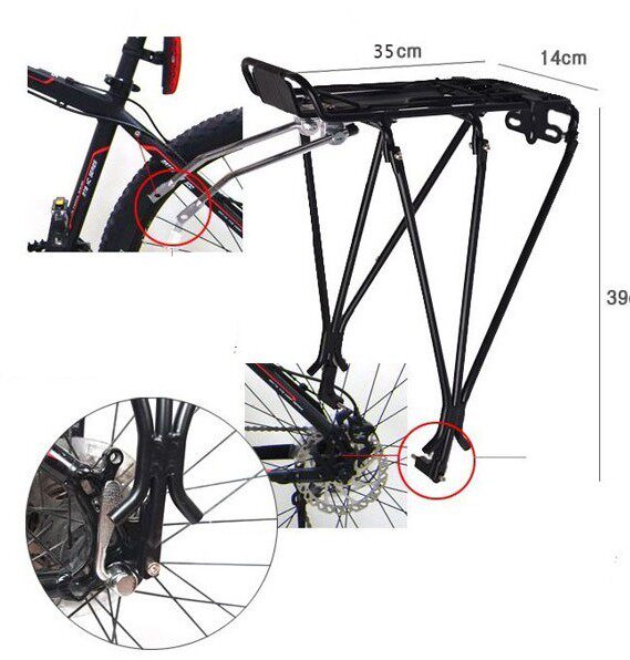 Porte-bagages pour vélo - Ref 2414554 Image 26