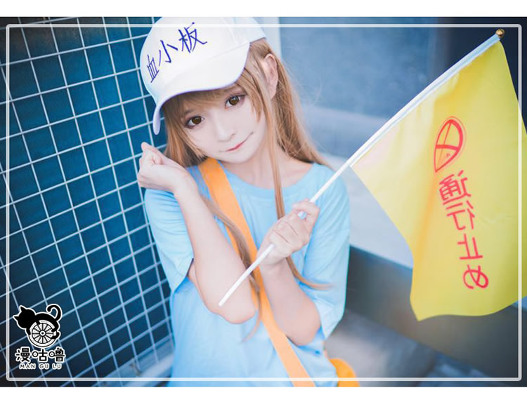 Thần chú làm việc tế bào COS tiểu cầu COS quần áo làm việc di động COS quần áo cosplay tóc giả che giày T-shirt đồ cosplay mèo