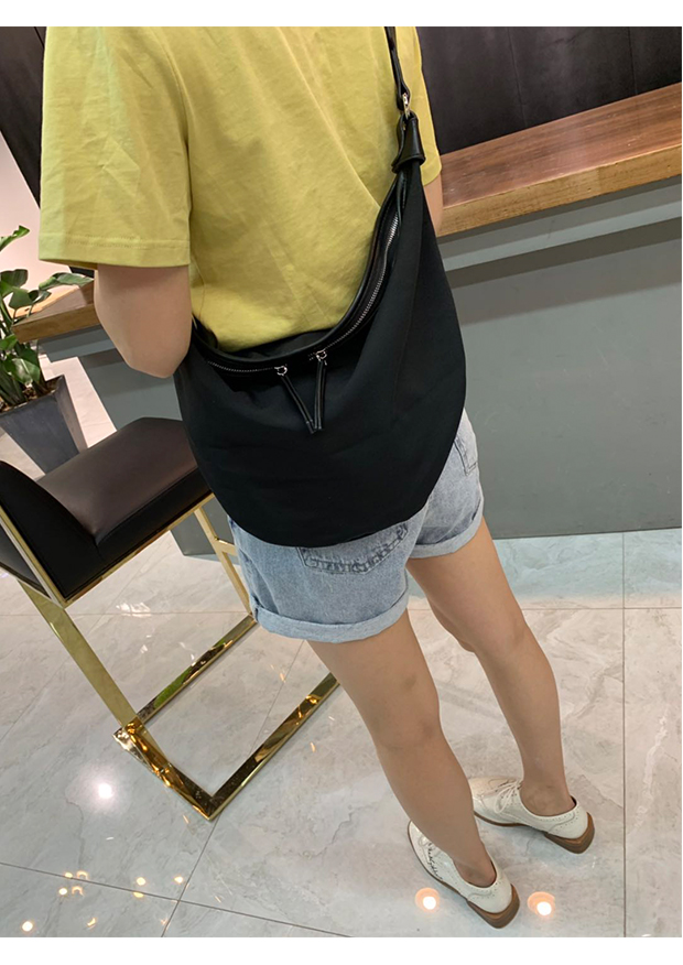Mùa hè mới 2019 phiên bản Hàn Quốc của túi đeo vai nữ công suất lớn Tot Messenger túi lớn túi nylon vải du lịch - Túi xách nữ túi xách nữ da thật