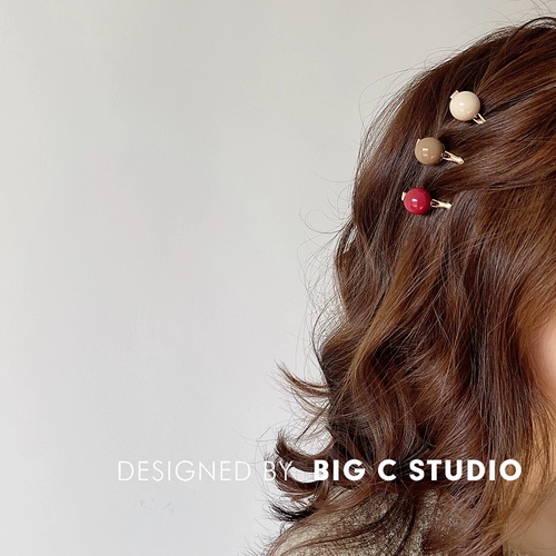 Ретро заколка для волос, аксессуар для волос, свежие шпильки для волос, широкая цветовая палитра, популярно в интернете