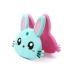 Amazon Expl nổ Silicone Rabbit Head Teether Baby Molar Safety Nontoxic Donut Molar Teether Toy - Gutta-percha / Toothbrsuh / Kem đánh răng