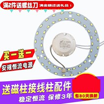 Living room ceiling lamp led lamp 12 accessories 5V lamp with light plate lamp bead bulb long strip dining chandelier light source round