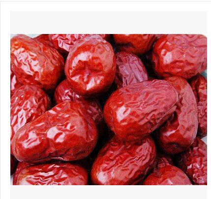 Xinjiang red jujube Hetian jujube six-star jade jujube big red jujube boutique big jujube dried fruit farm red jujube 500g