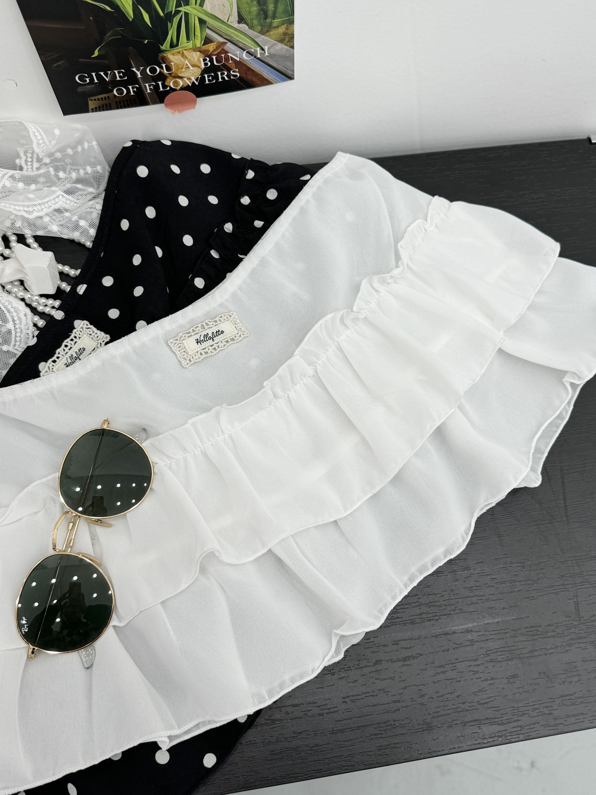 spring Overlapping wear Lay a foundation Fart curtain Skirt curtain Lace Sweet Gauze Chiffon Ballet Style Sweet cool Base skirt Waistband Short skirt