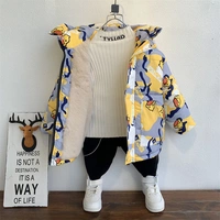 B.Duck, пуховик для мальчиков, утепленная детская куртка, в западном стиле, 2021 года, детская одежда