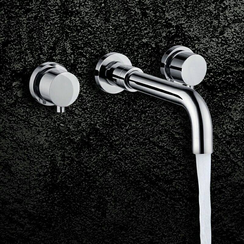 Wall - type faucet all - copper - column basin basin basin wash basin basin basin - basin cold - hot faucet