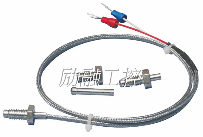 Screw-type thermocouple PT100 Thermal resistance Teflon wire temperature-controlled instrument monitor temperature sensor