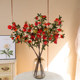 Clearance imitation flowers pomegranate fruit branches persimmon ornaments dried flowers fake flowers living room flower arrangement table decoration apples